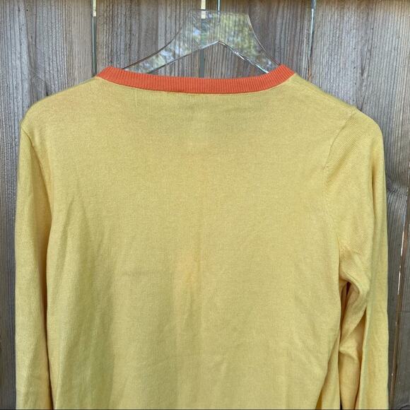 Talbots Sweater Pullover Crew Neck Zip Shoulder Lightweight XL Petite NWT - Picture 5 of 9